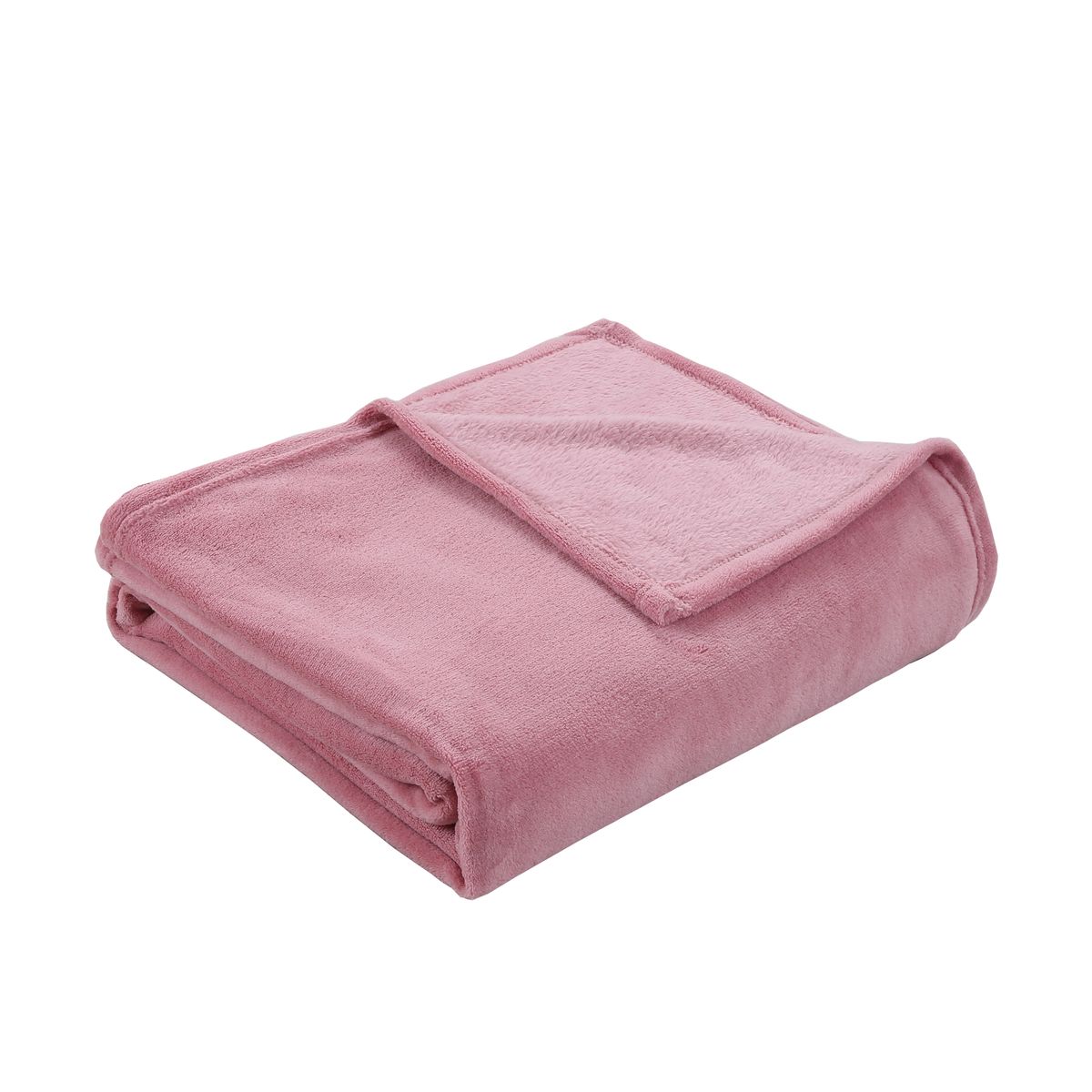 CASA JOVEN - Frazada Coral 2 Plazas Blush 200x220cm