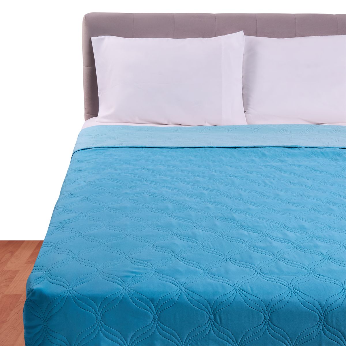 PRECIO UNO - Cubrecama Mara Turq 2Pl