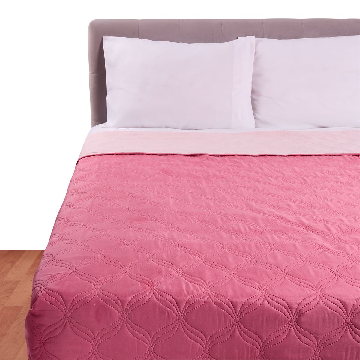 PRECIO UNO - Cubrecama Mara Blush 2Plz