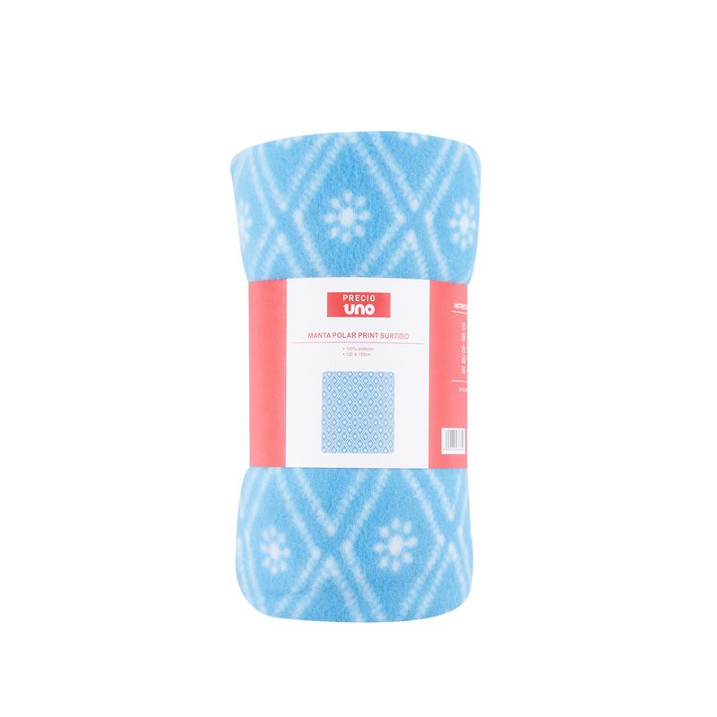 PRECIO UNO - Manta Polar Print Surtido