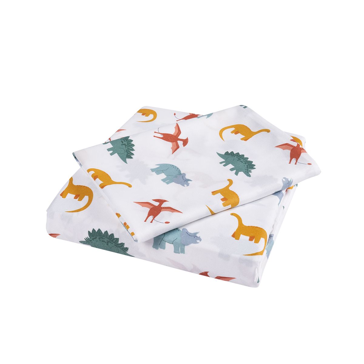 CASA JOVEN - Juego de Sábanas Infantil Dinosaurios 1.5Plz