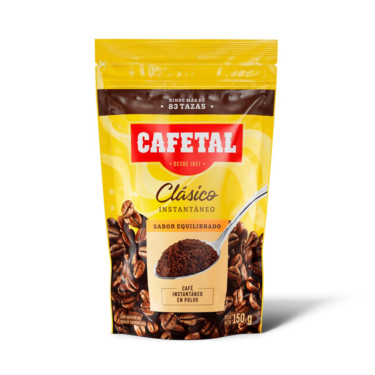 CAFETAL - Café Instantáneo Cafetal Clásico Doypack 150 g