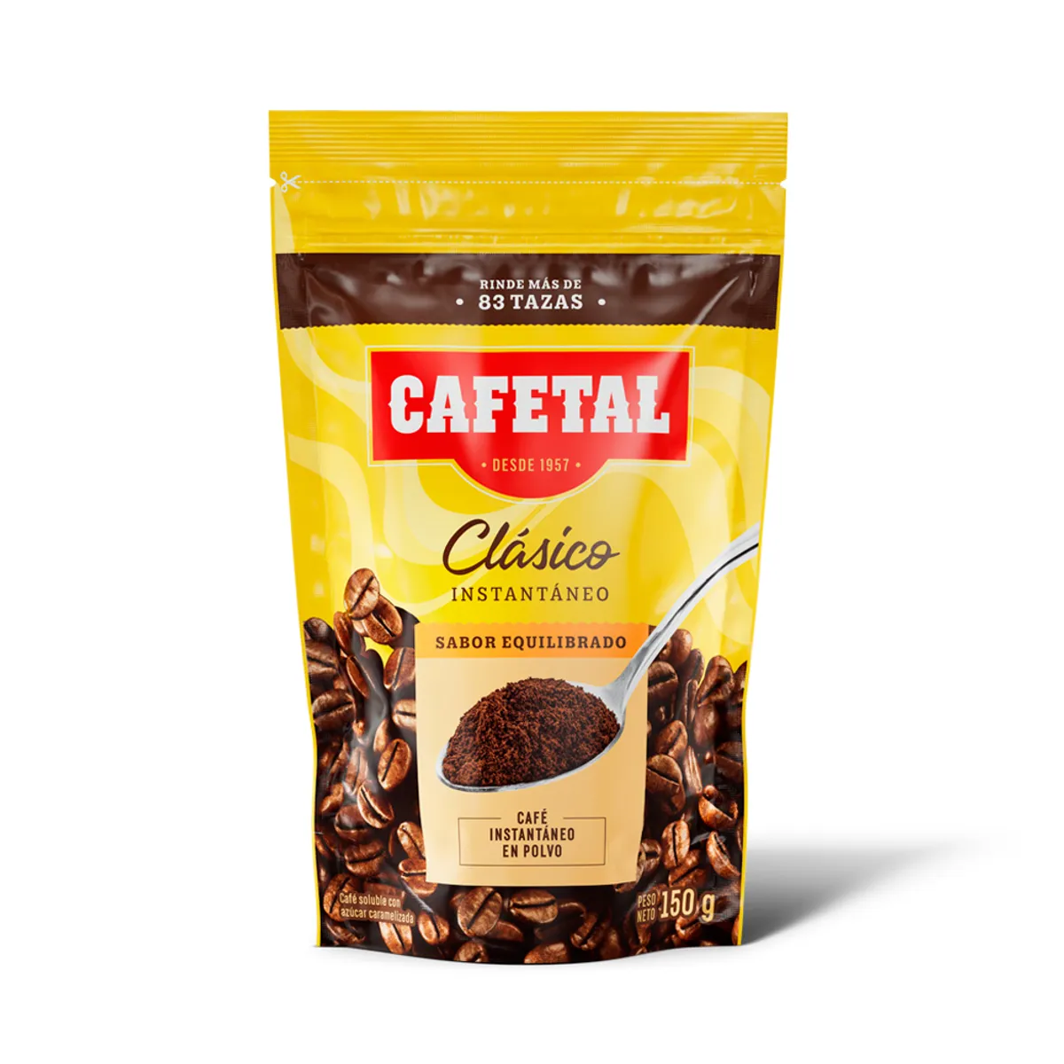 CAFETAL - Café Instantáneo Cafetal Clásico Doypack 150 g