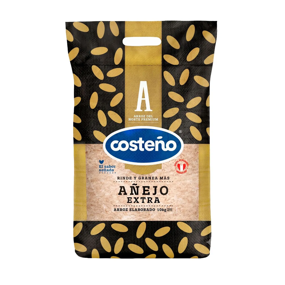 COSTENO - Arroz Costeño Extra Añejo Bolsa 10 Kg
