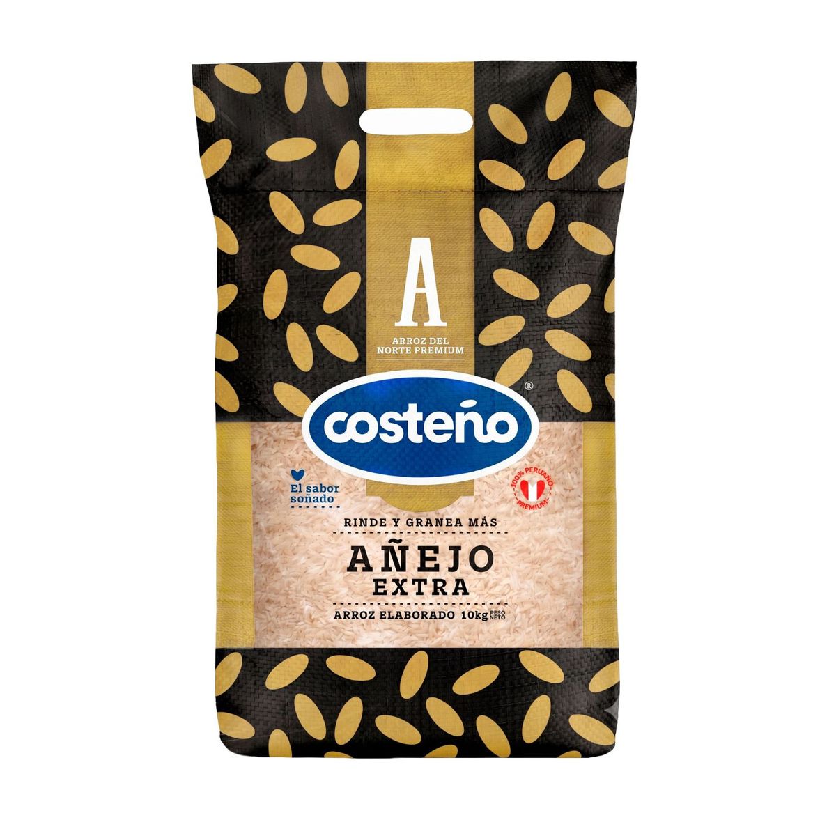 COSTENO - Arroz Costeño Extra Añejo Bolsa 10 Kg