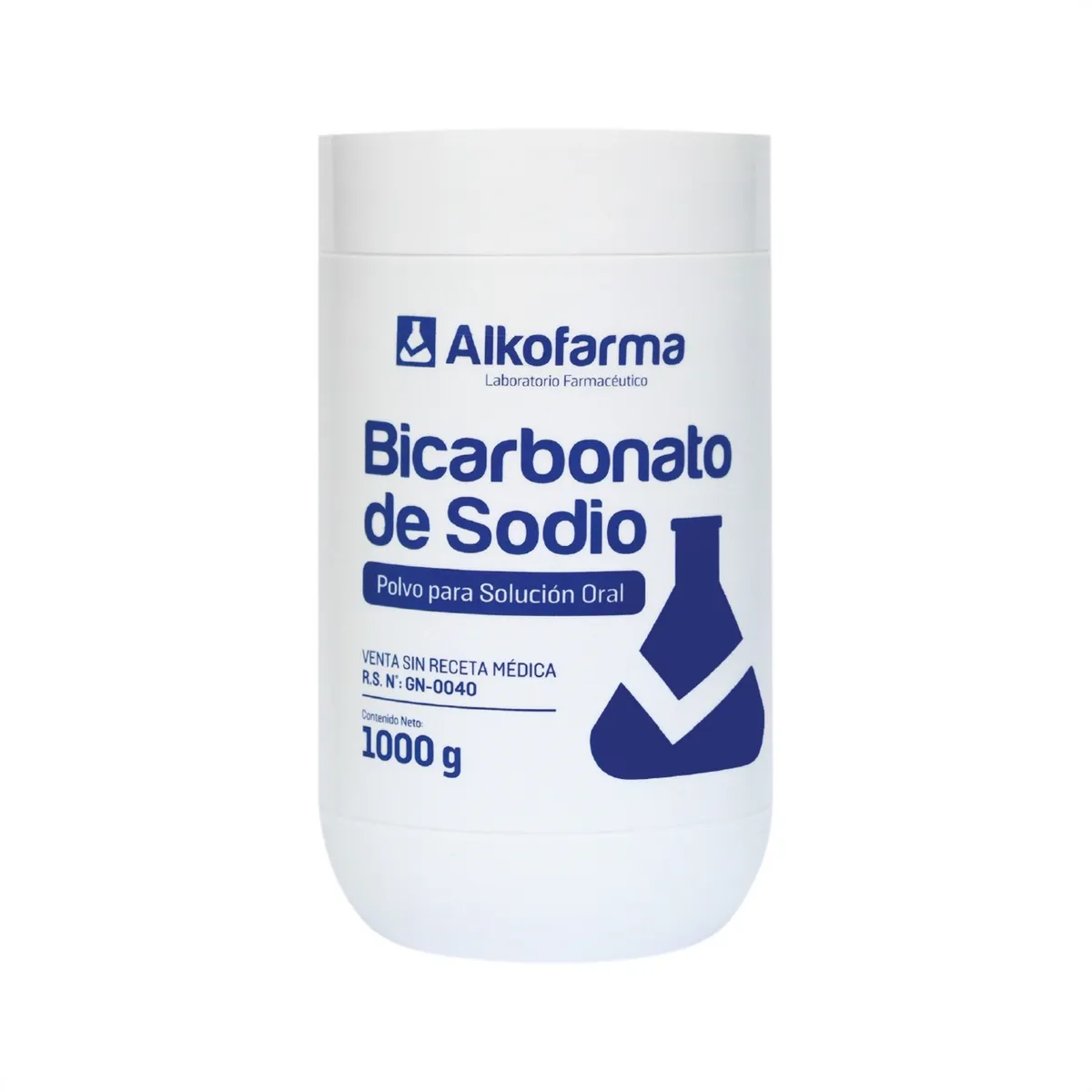 ALKOFARMA - Bicarbonato de Sodio Alkofarma Envase 1 Kg