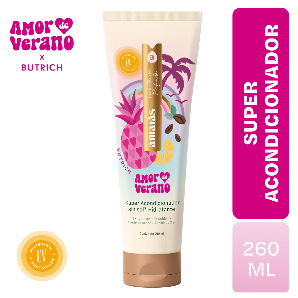 AMARAS - Acondicionador Amarás Verano Butrich Envase 260 mL