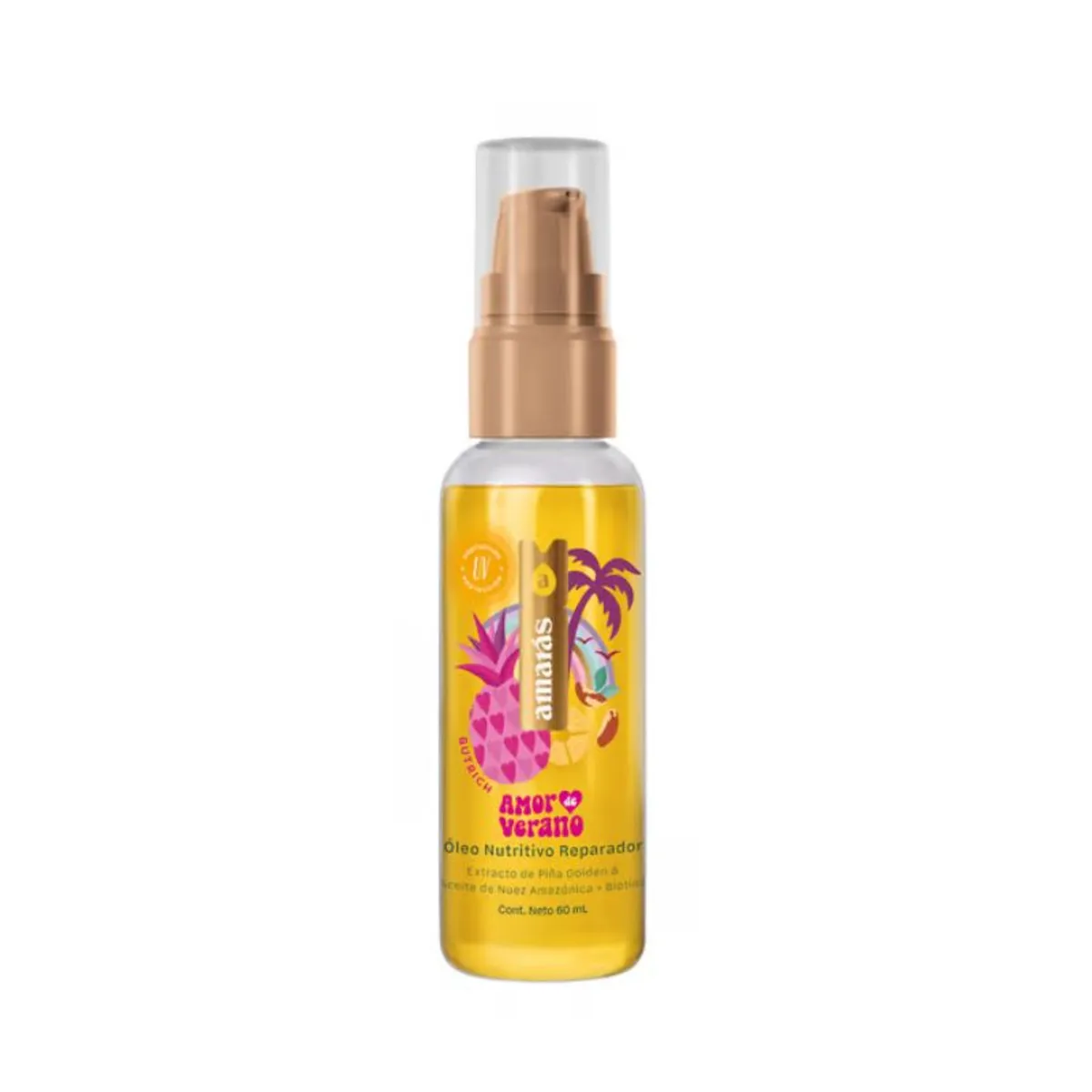 AMARAS - Óleo Capilar Amarás Verano Butrich Envase 60 mL