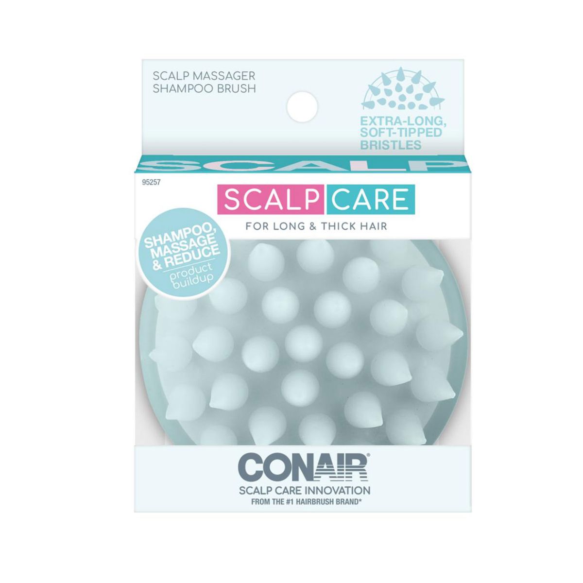 CONAIR - Cepillo Masaje Conair Cerdas Extra Larga