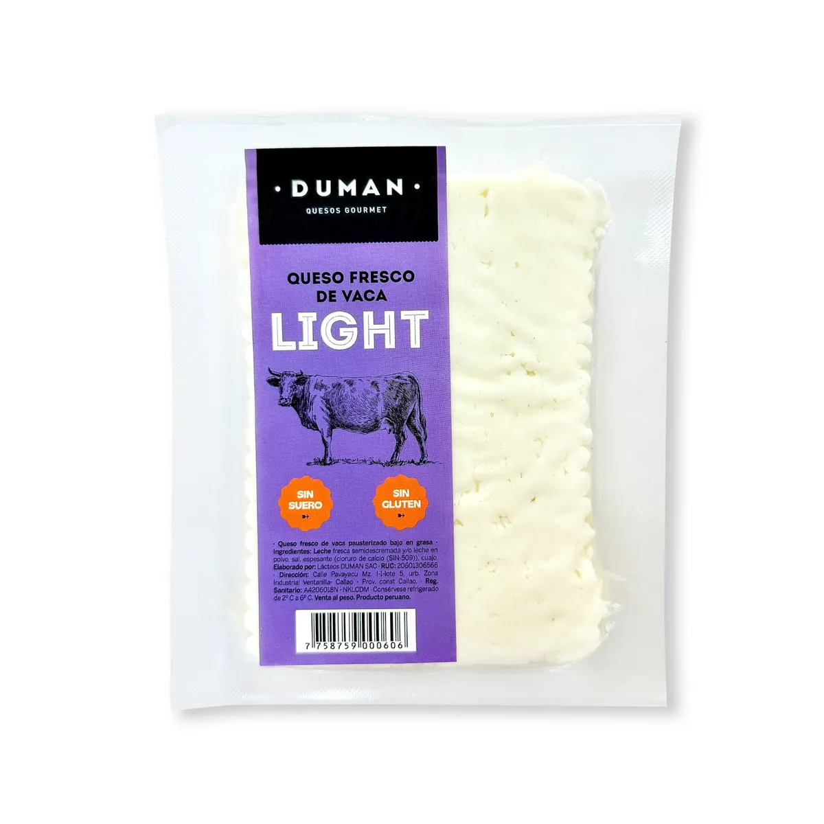 DUMAN - Queso Fresco Light Duman x Kg
