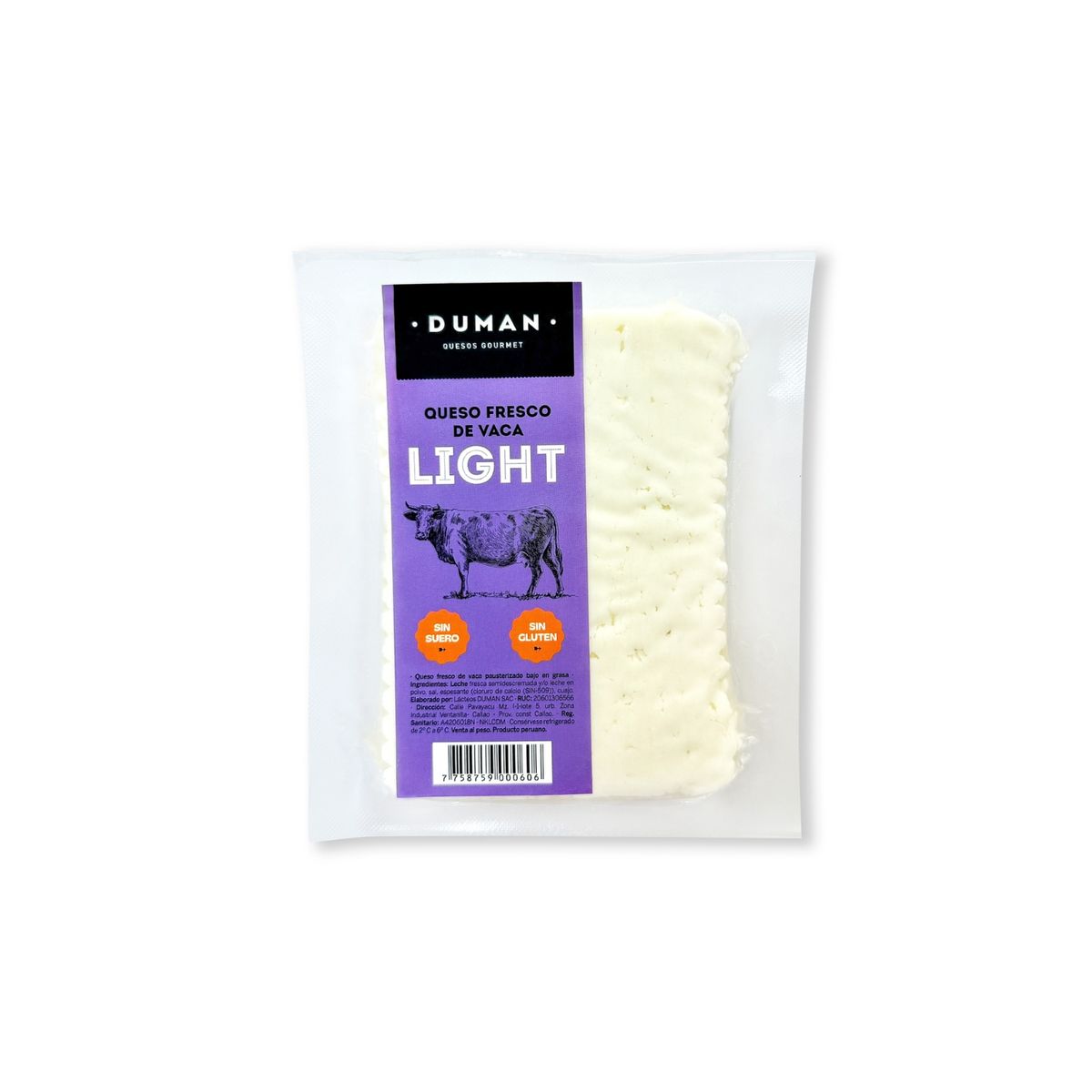 DUMAN - Queso Fresco Light Duman x Kg