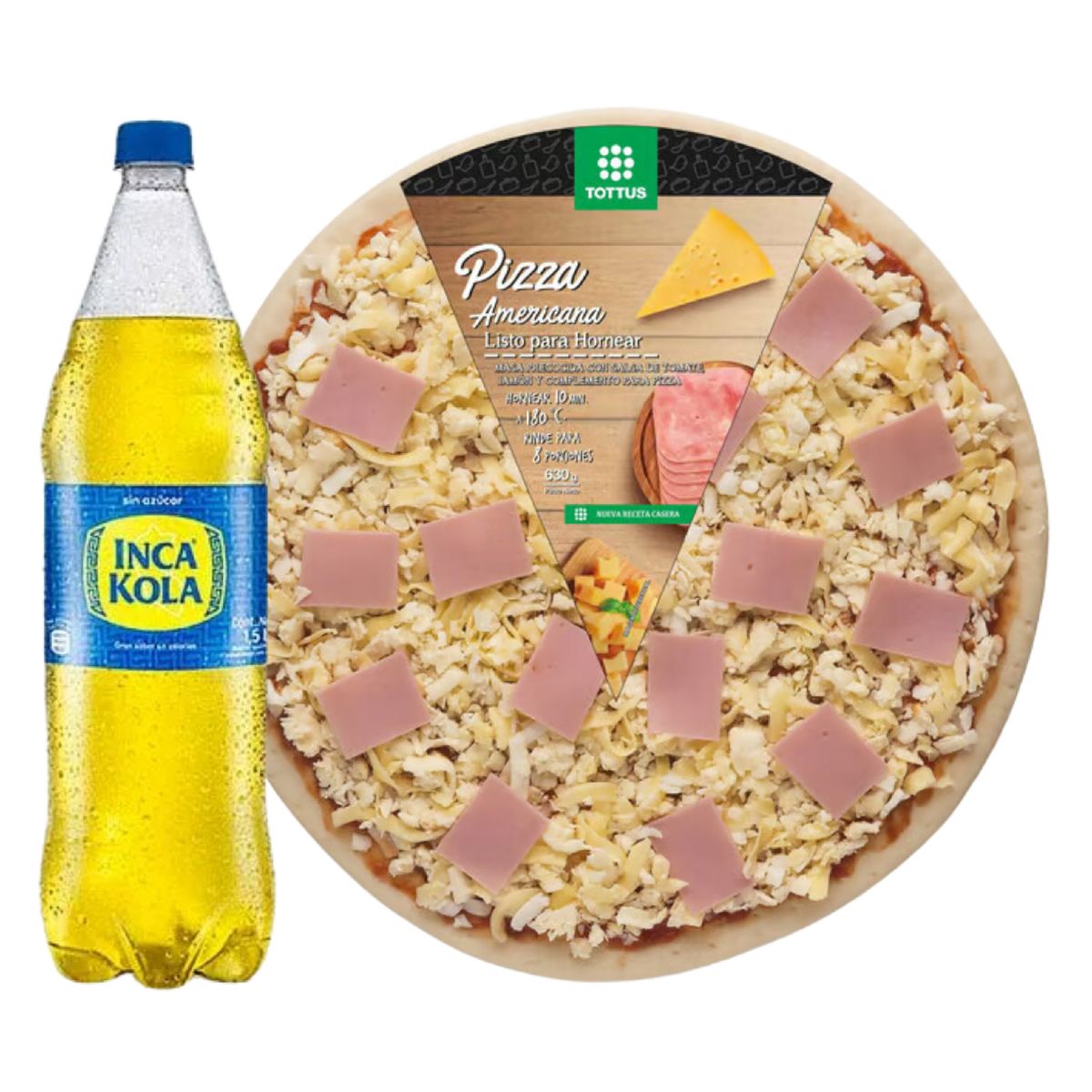 TOTTUS - Pizza Americana + Inca Kola 1.5L
