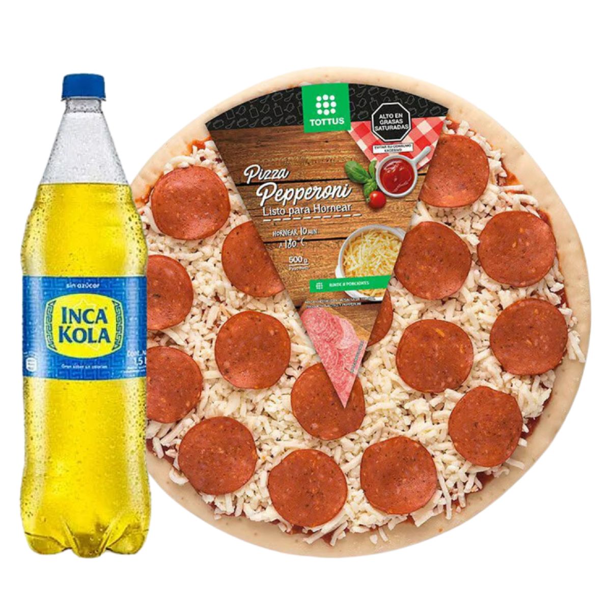 TOTTUS - Pizza Peperoni + Inca Kola 1.5L