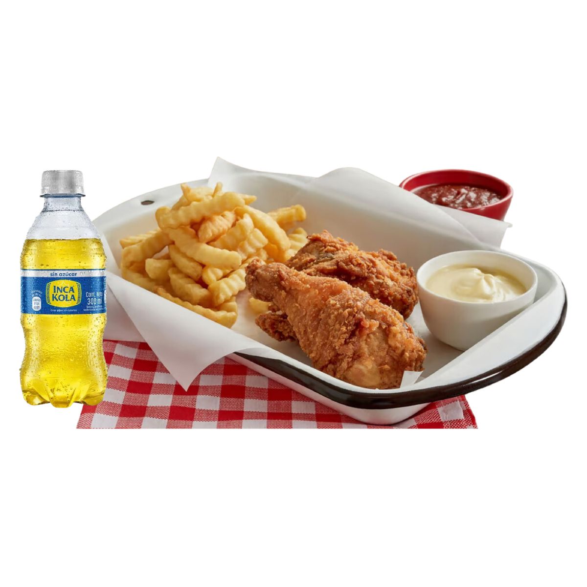TOTTUS - Broaster Personal Picante + Papa + Inca Kola 0.3L