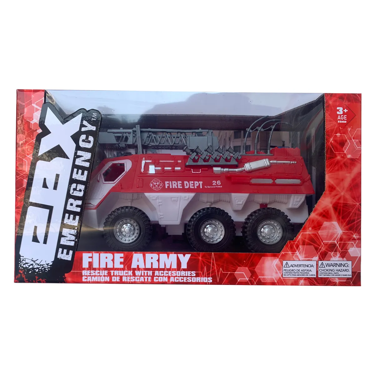 EBX - Vehículo Free Wheel Ebx Emergencia 30 cm