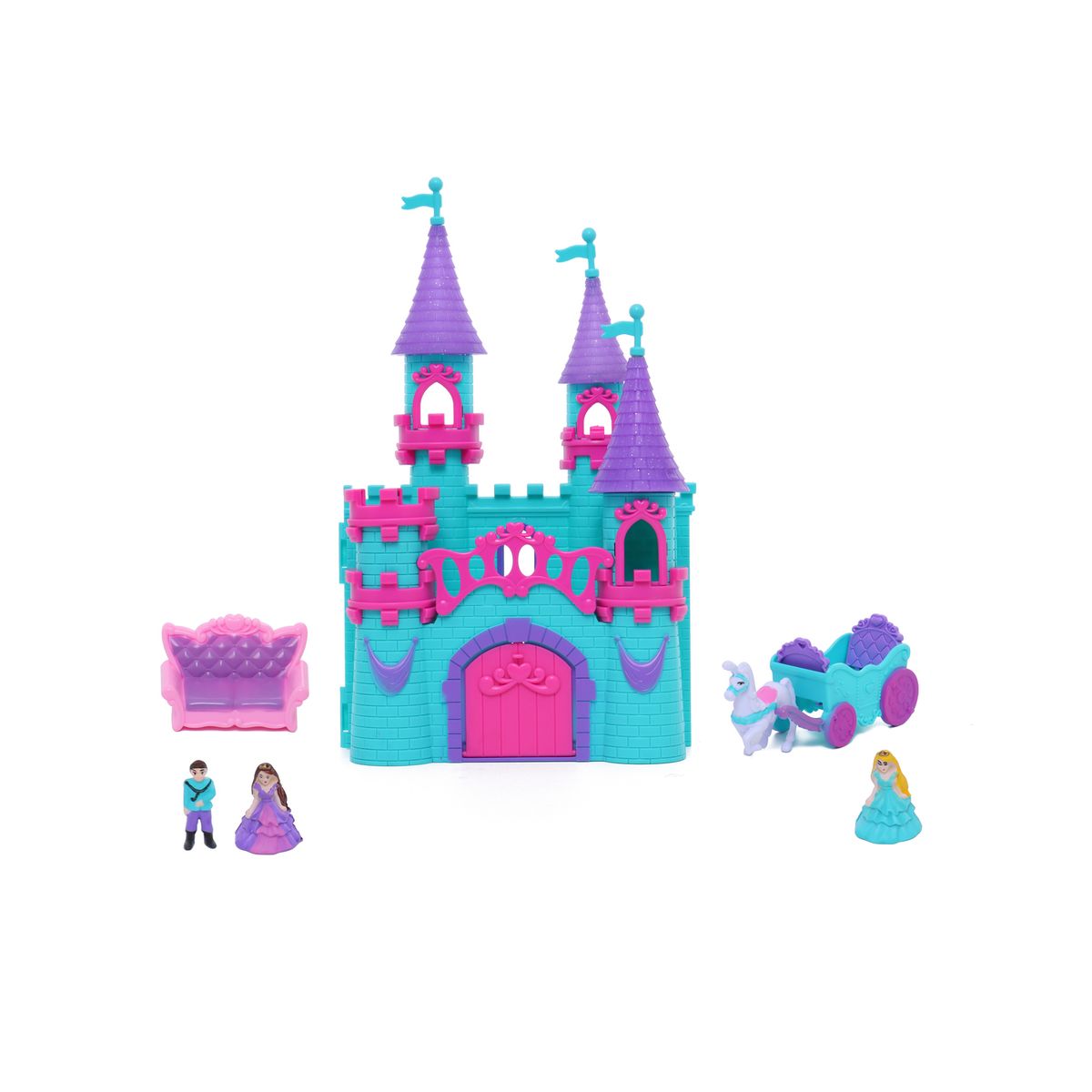 MAGIC WORLD - Castillo Pequeño 5 Accesorios