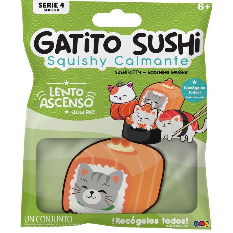 SMW - Gatito Sushi Slow Rise Surtido