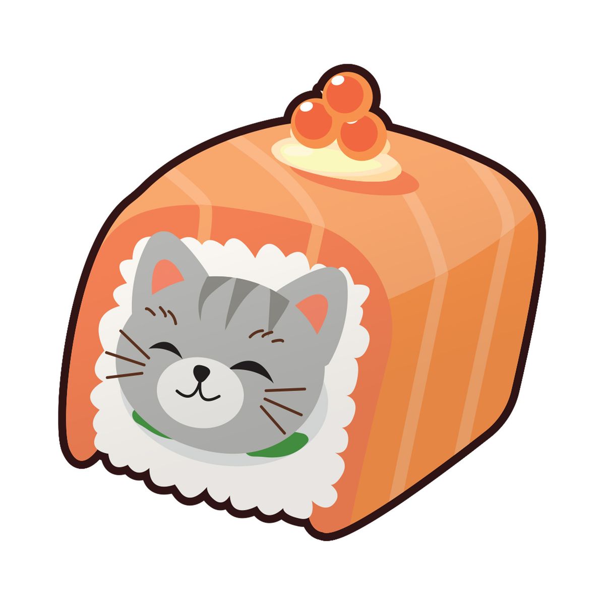 SMW - Gatito Sushi Slow Rise Surtido Surtido