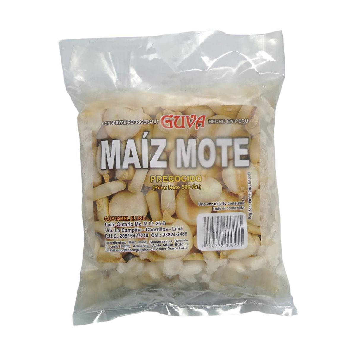 GUVA - Maíz Mote Precocido x 500 g