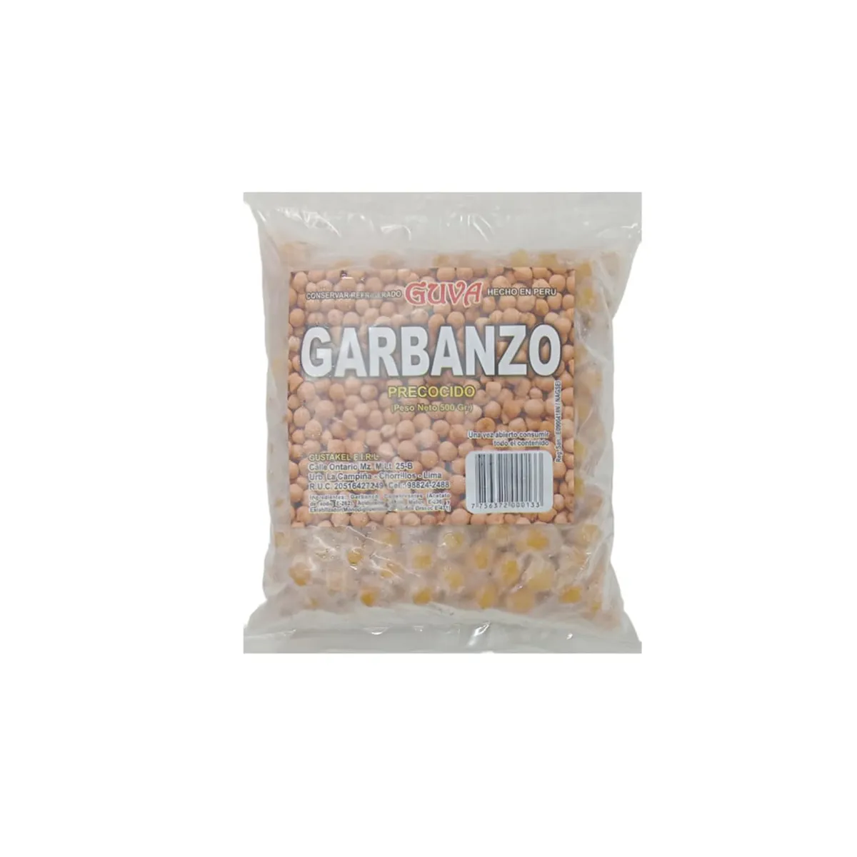 GUVA - Garbanzo Precocido x 500 g