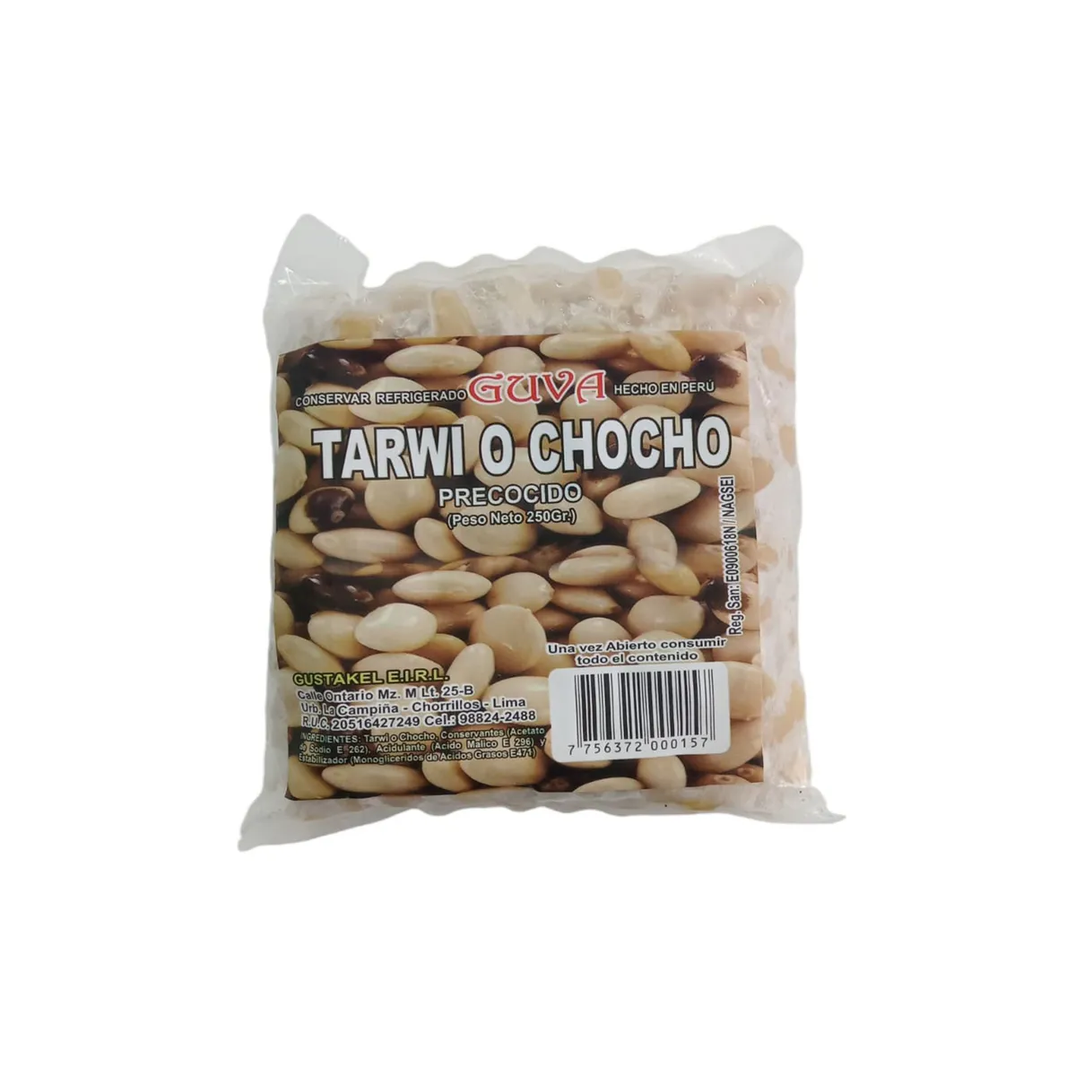 GUVA - Tarwi Precocido x 500 g