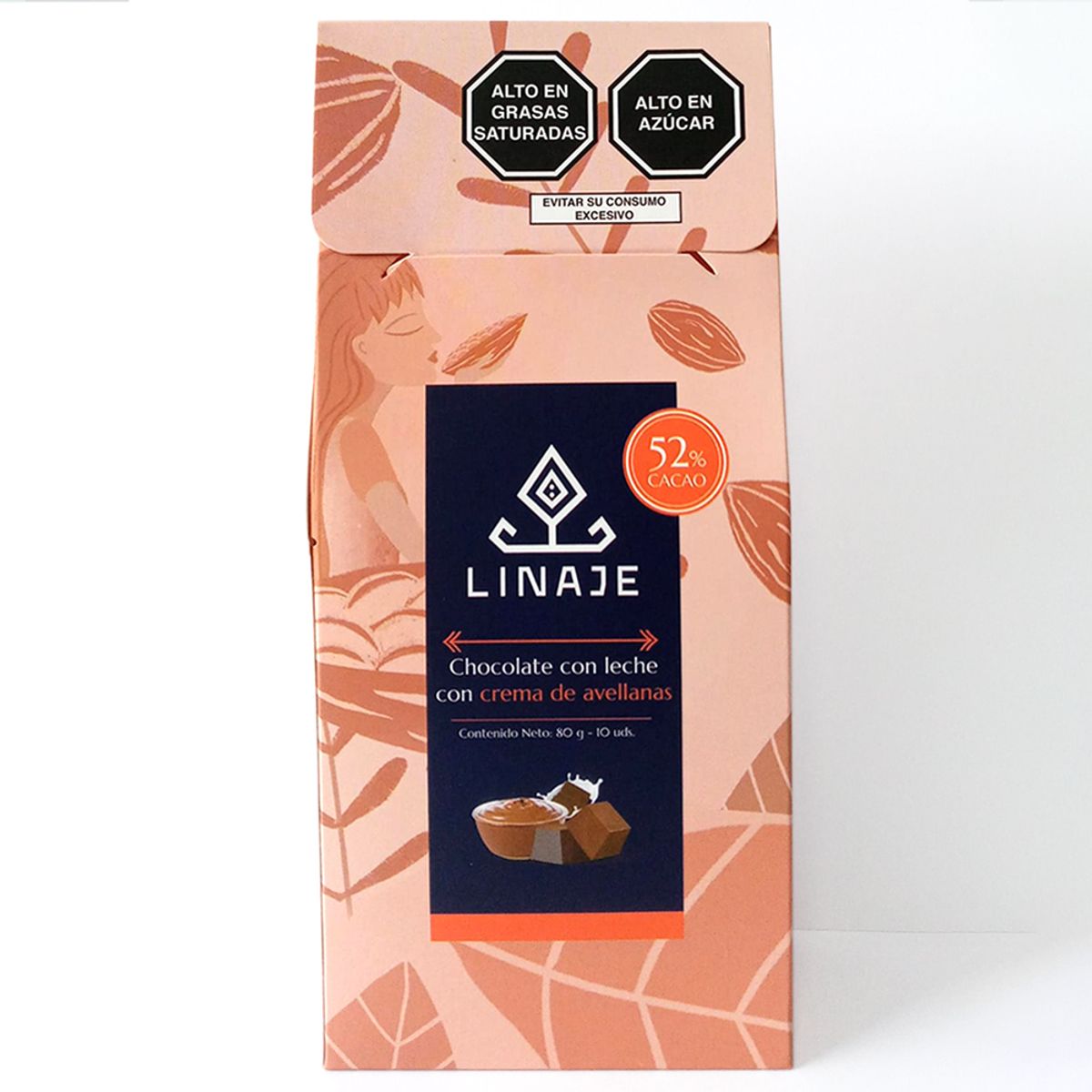 LINAJE - Chocolate Avellanas Linaje Para Ti Caja 102 g