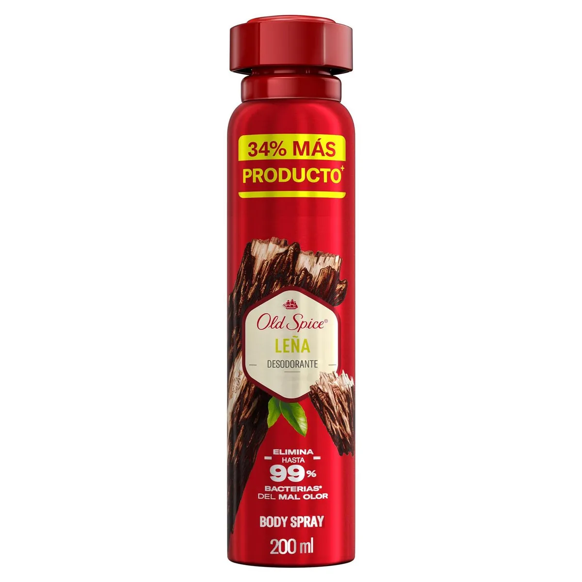 OLD SPICE - Desodorante en Spray Old Spice Leña Envase 200 mL