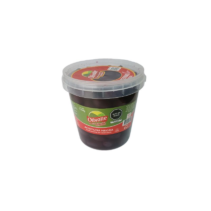 OLIVALLE - Aceituna Negra Deshuesada Olivalle Envase 700 g