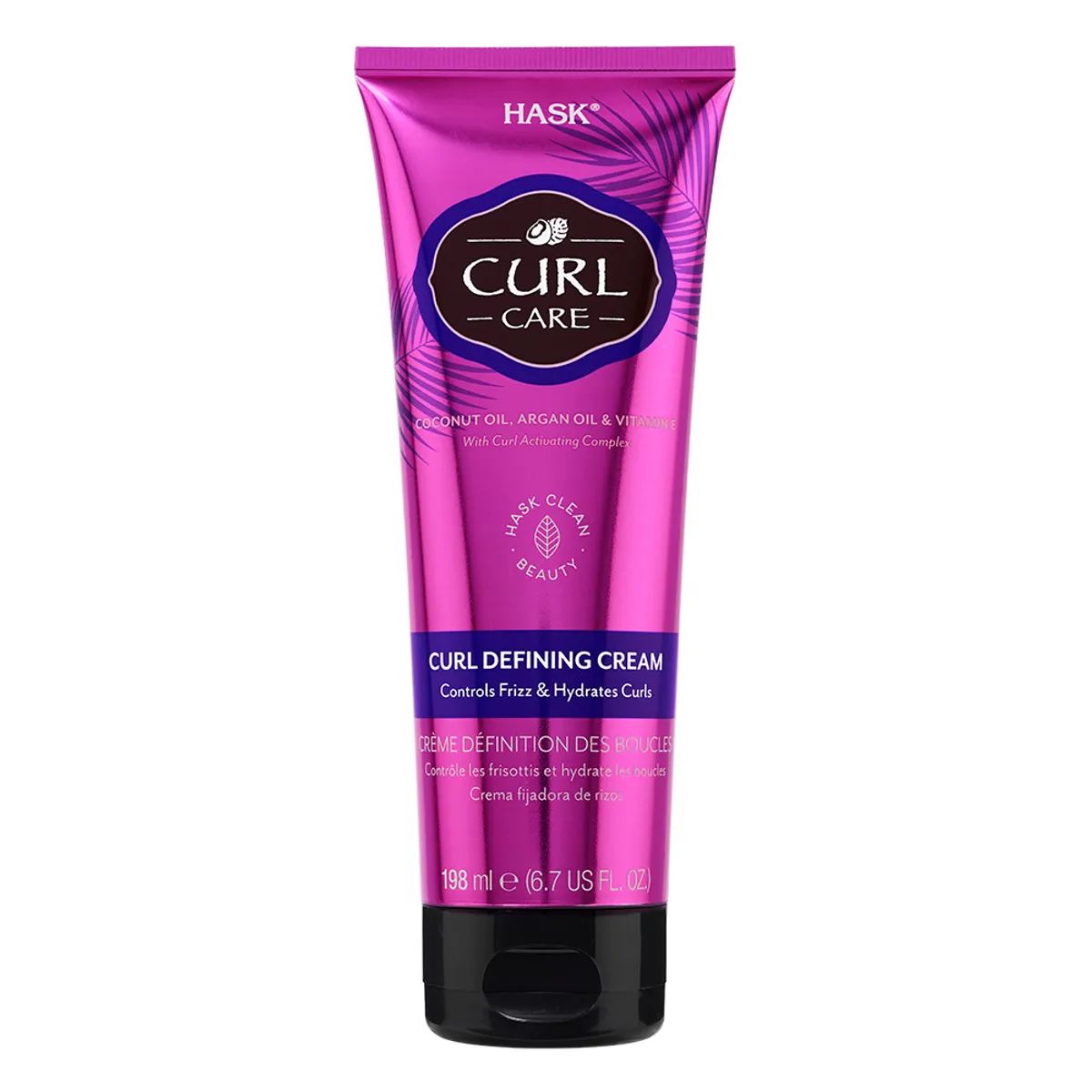 HASK - Crema Definidora Hask Curl Care Envase 198 mL