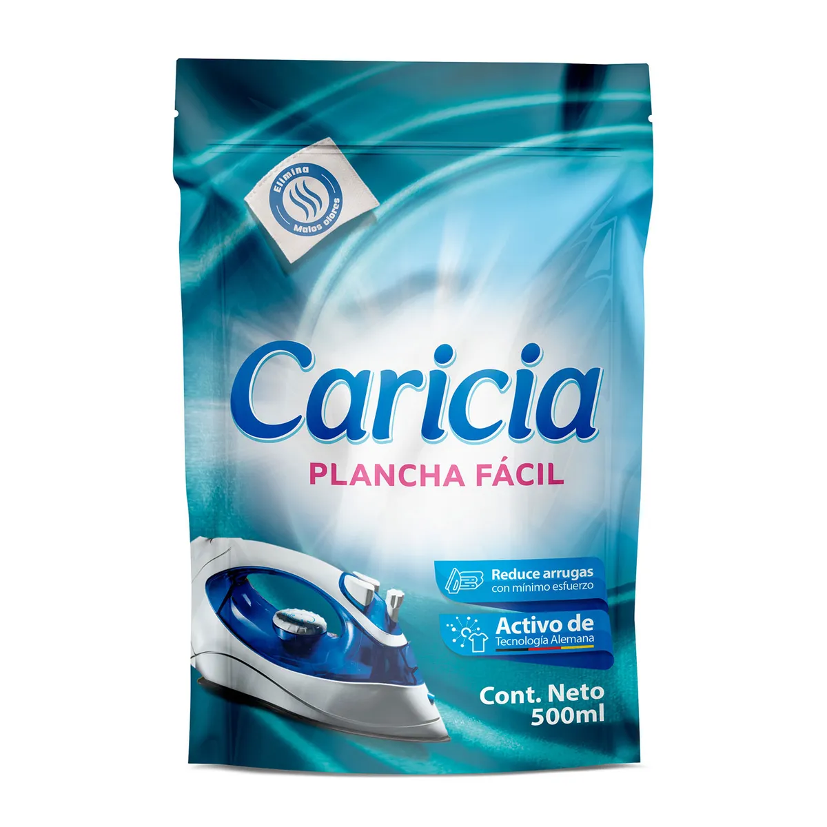 CARICIA - Líquido Plancha Fácil Caricia Doypack 500 mL