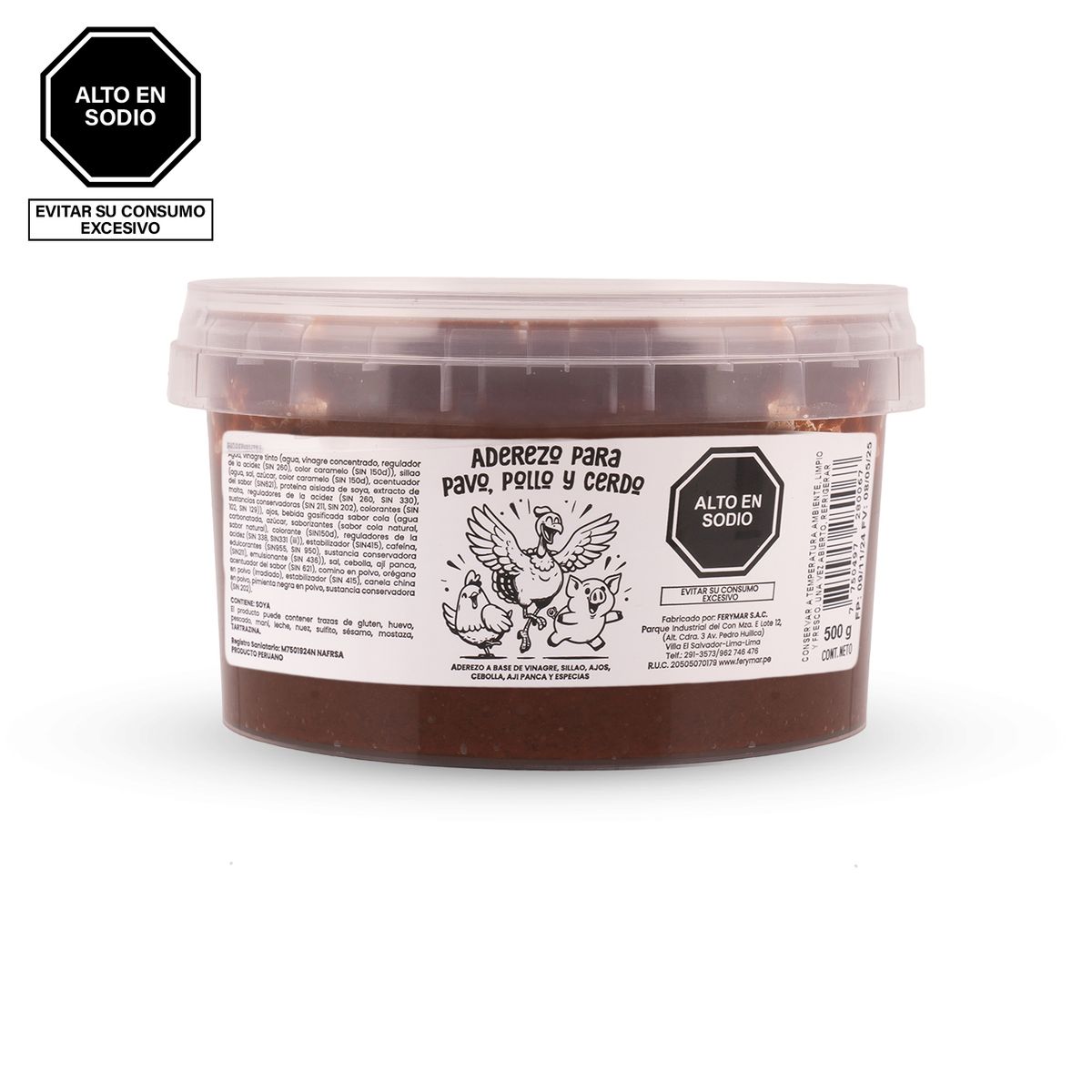 FERYMAR - Aderezo Para Cerdo y Pavo x 500 g