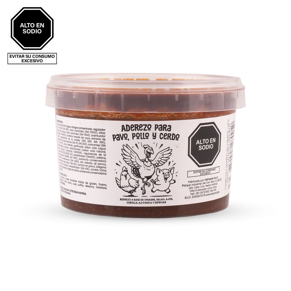 FERYMAR - Aderezo Para Cerdo y Pavo x 250 g