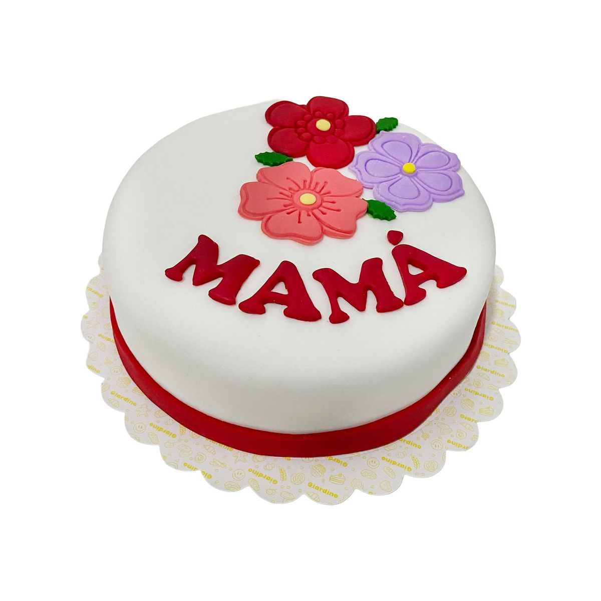 TOTTUS - Torta Redonda Tottus Con Masa Fondant X Und