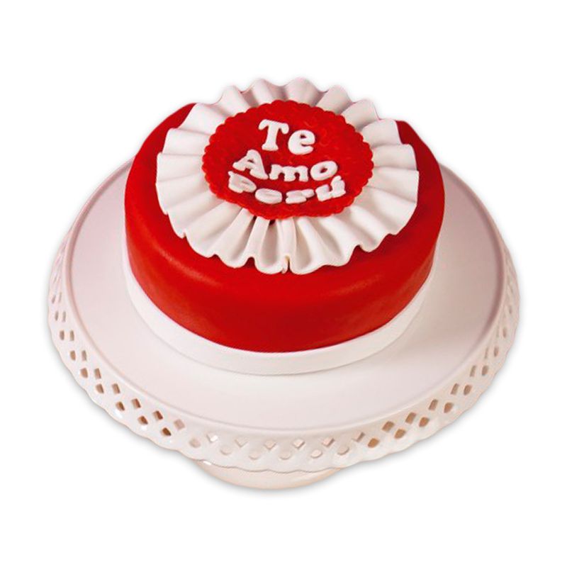 TOTTUS - TORTA REDONDA TOTTUS CON MASA FONDANT X UND