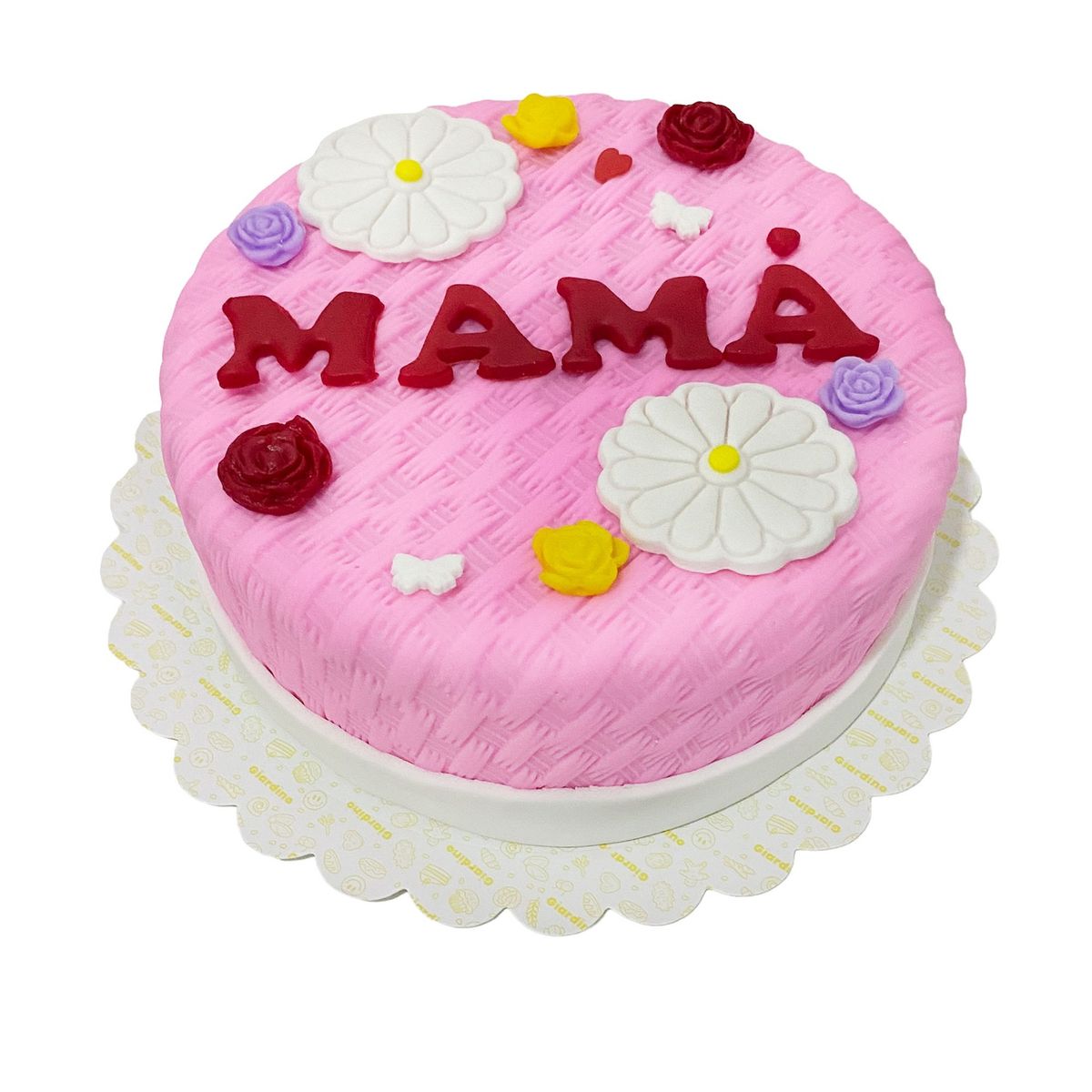 TOTTUS - Torta Redonda Tottus Con Masa Fondant X Und
