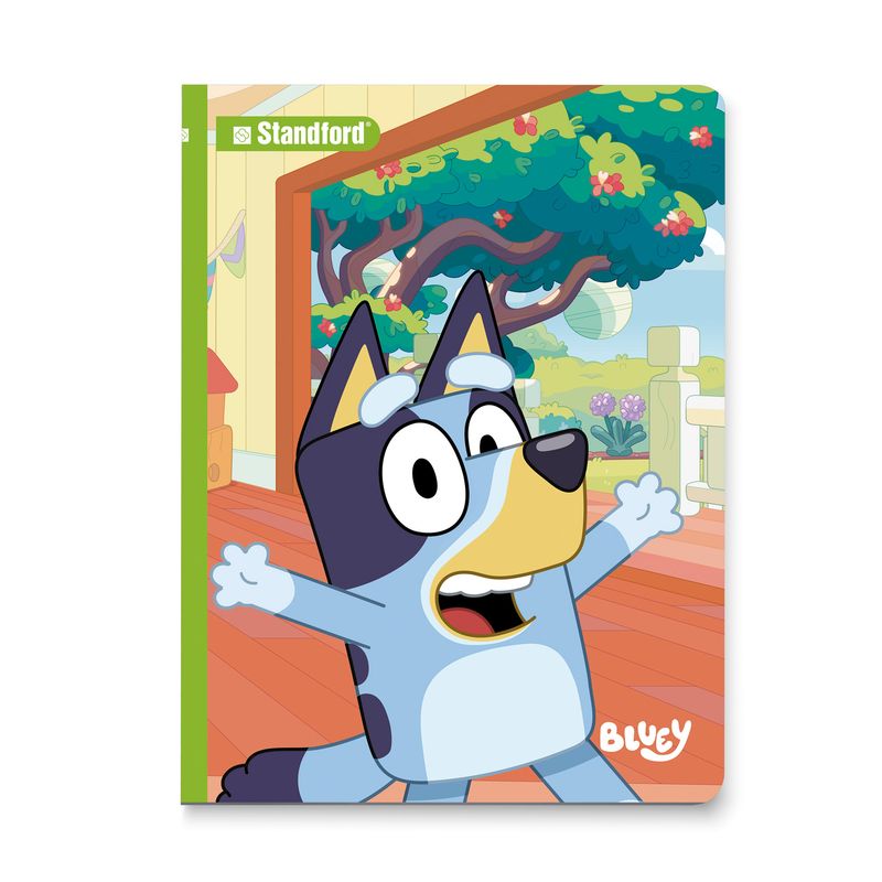 STANDFORD - Cuaderno Standford Kinder 2X2 Diseño Bluey 80 Hojas