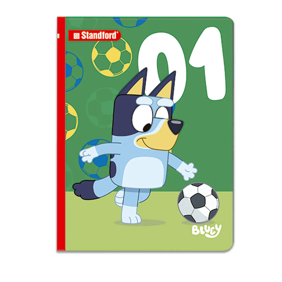 STANDFORD - Cuaderno Standford Bluey 80 Hojas