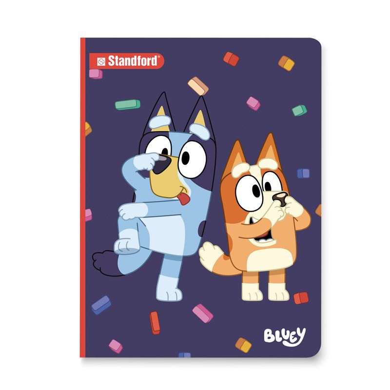 STANDFORD - Cuaderno Standford Bluey 80 Hojas