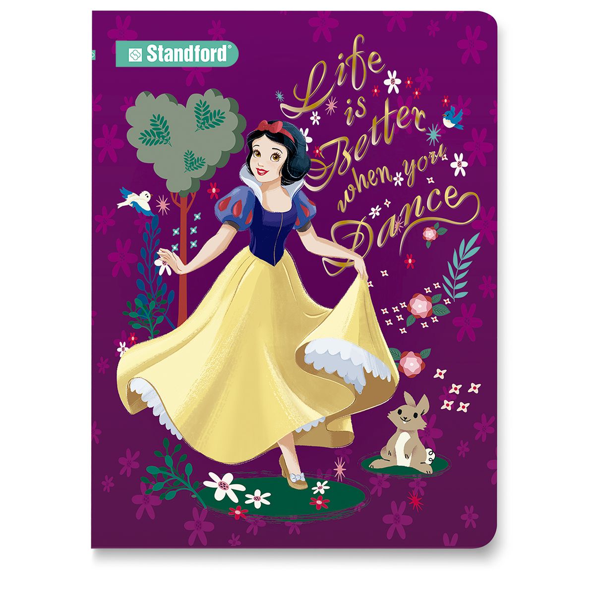 STANDFORD - Cuaderno Deluxe Stdf 84Hj Princesas Cuadri