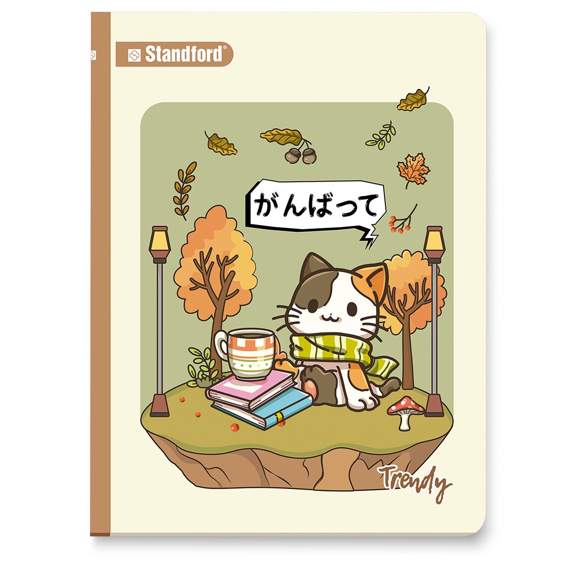 STANDFORD - Cuaderno Deluxe Stdf 84Hj Trendy T Reng Somb