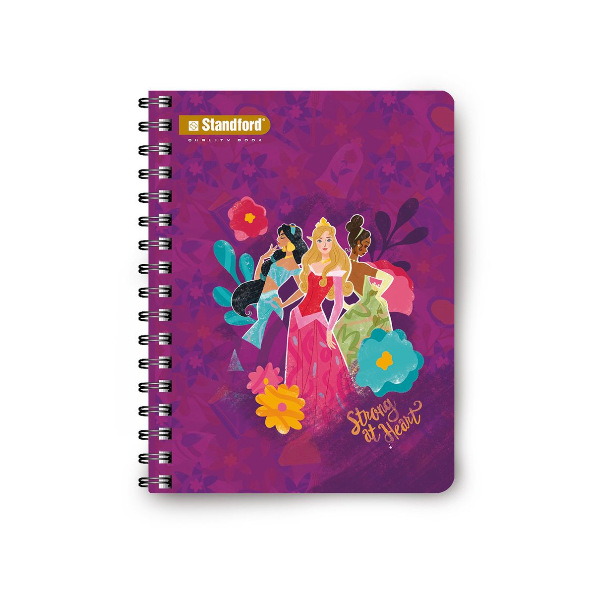 STANDFORD - Cuaderno Anillado A4 Cuadriculado Quality Disney 160 Hojas