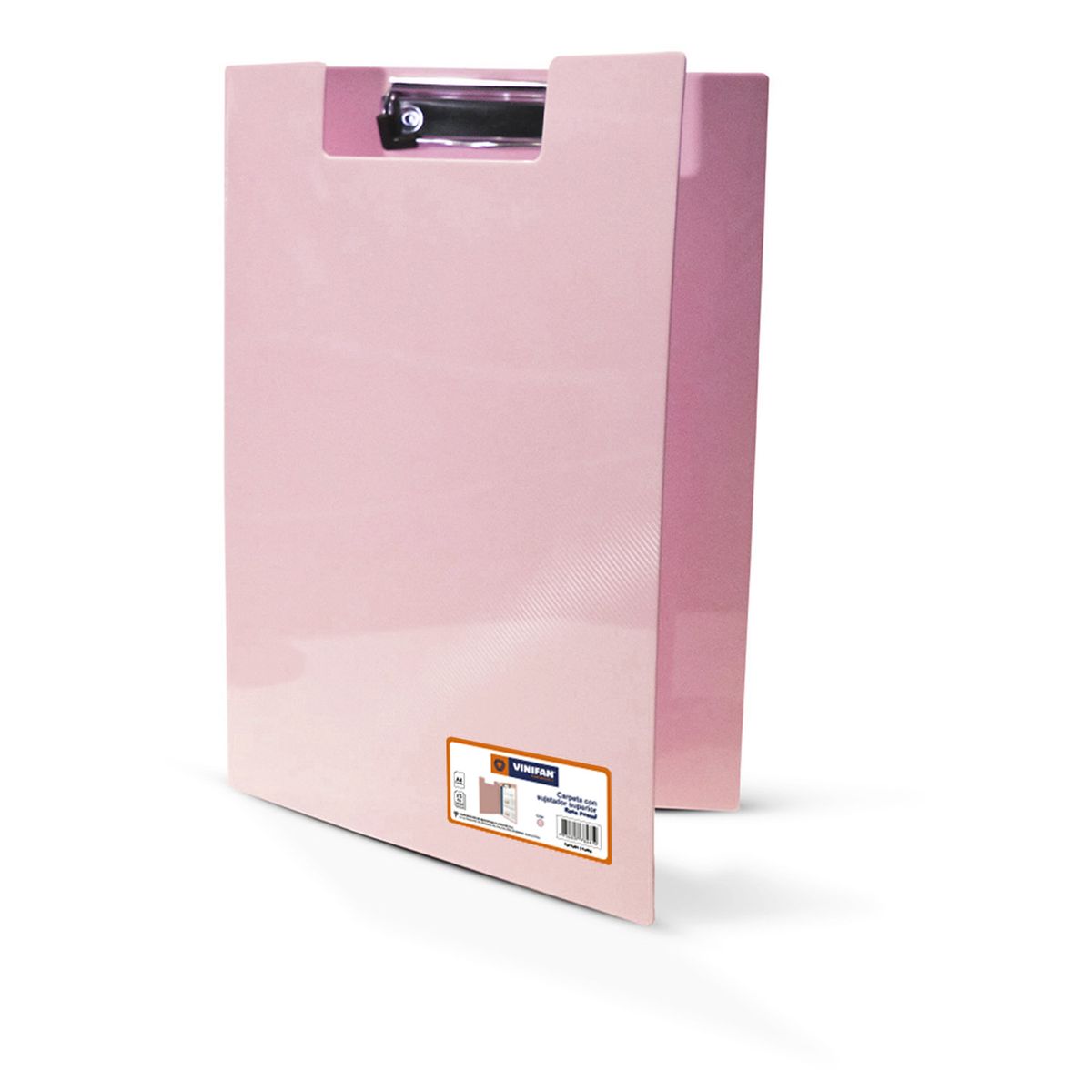 VINIFAN - Carpeta Con Sujetador Vinifan Rosa Pastel