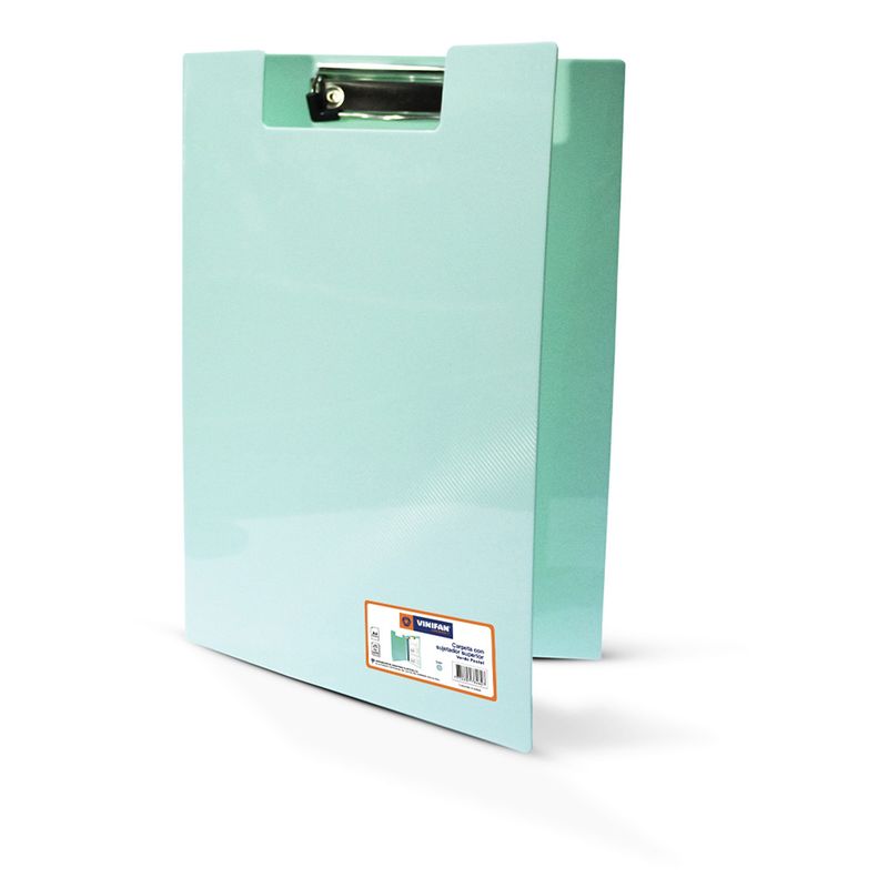 VINIFAN - Carpeta con Sujetador Vinifan Verde Pastel