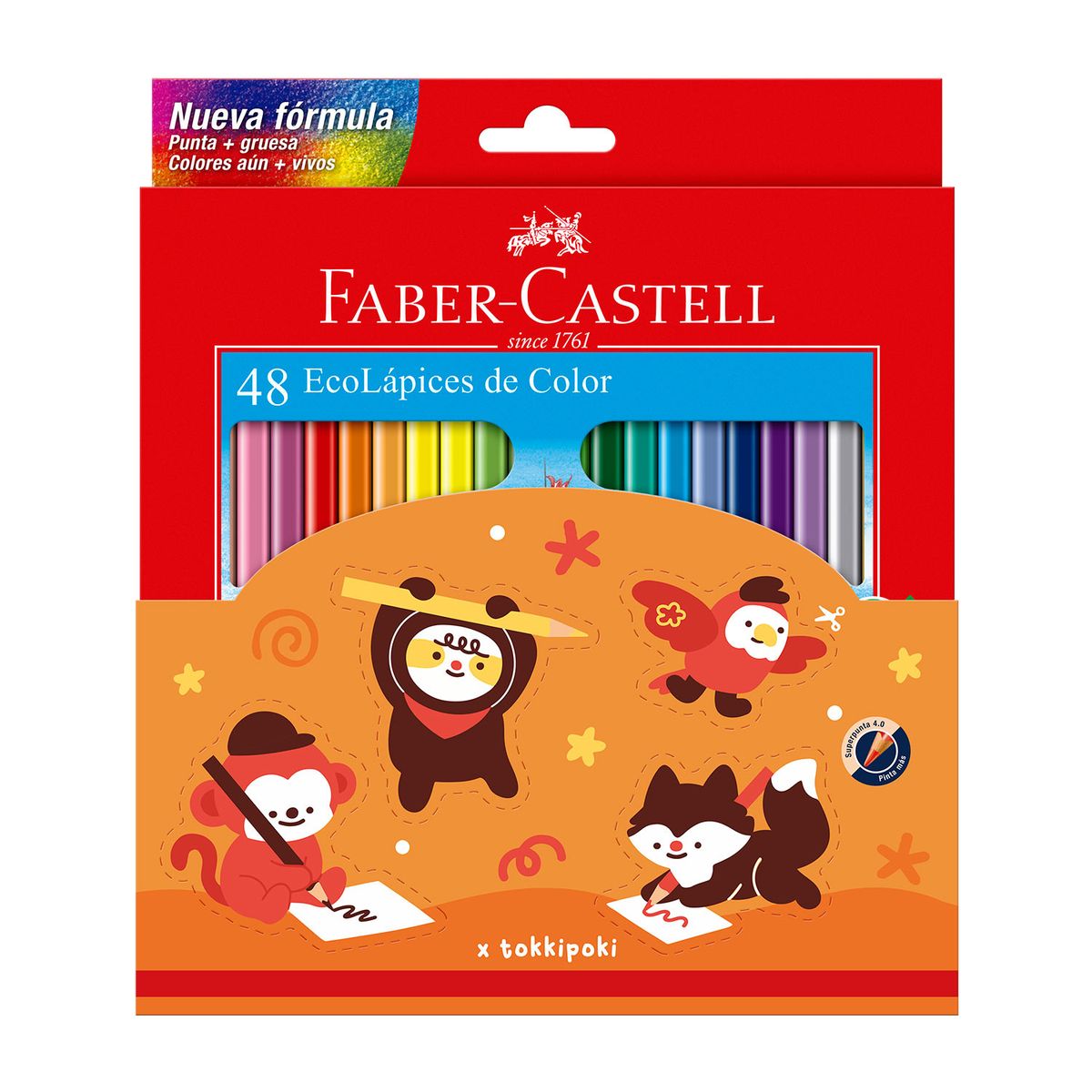 FABER CASTELL - Colores Faber Castell Ecológicos Empaque 48 Und