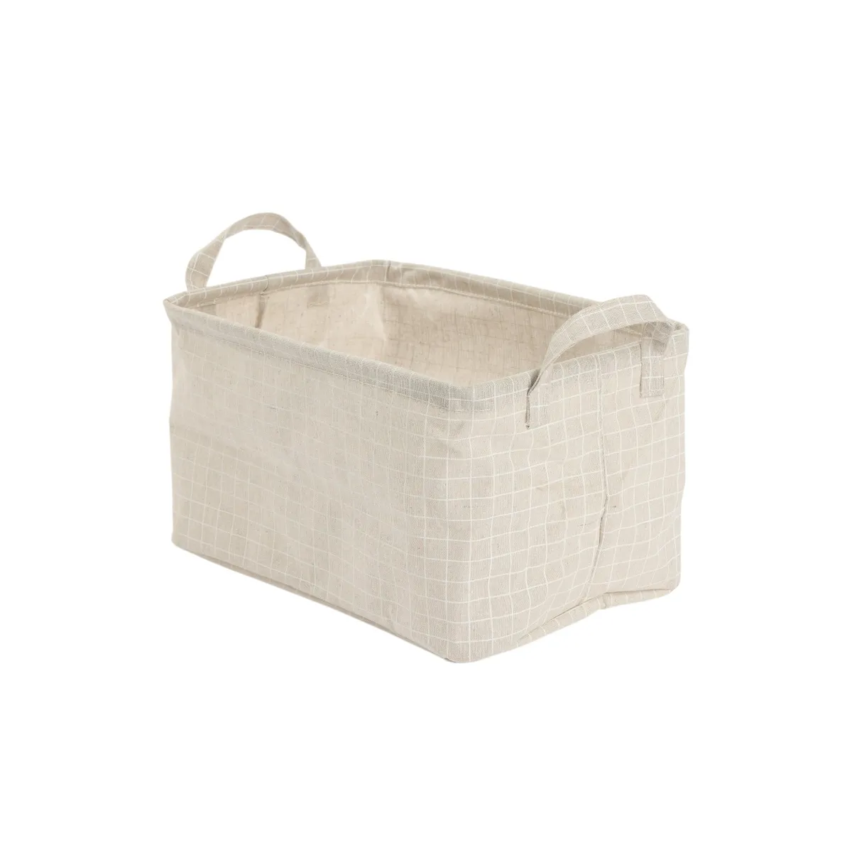 Casa Joven - Cesto Organizador Diseño Tela 33x23cm Surt