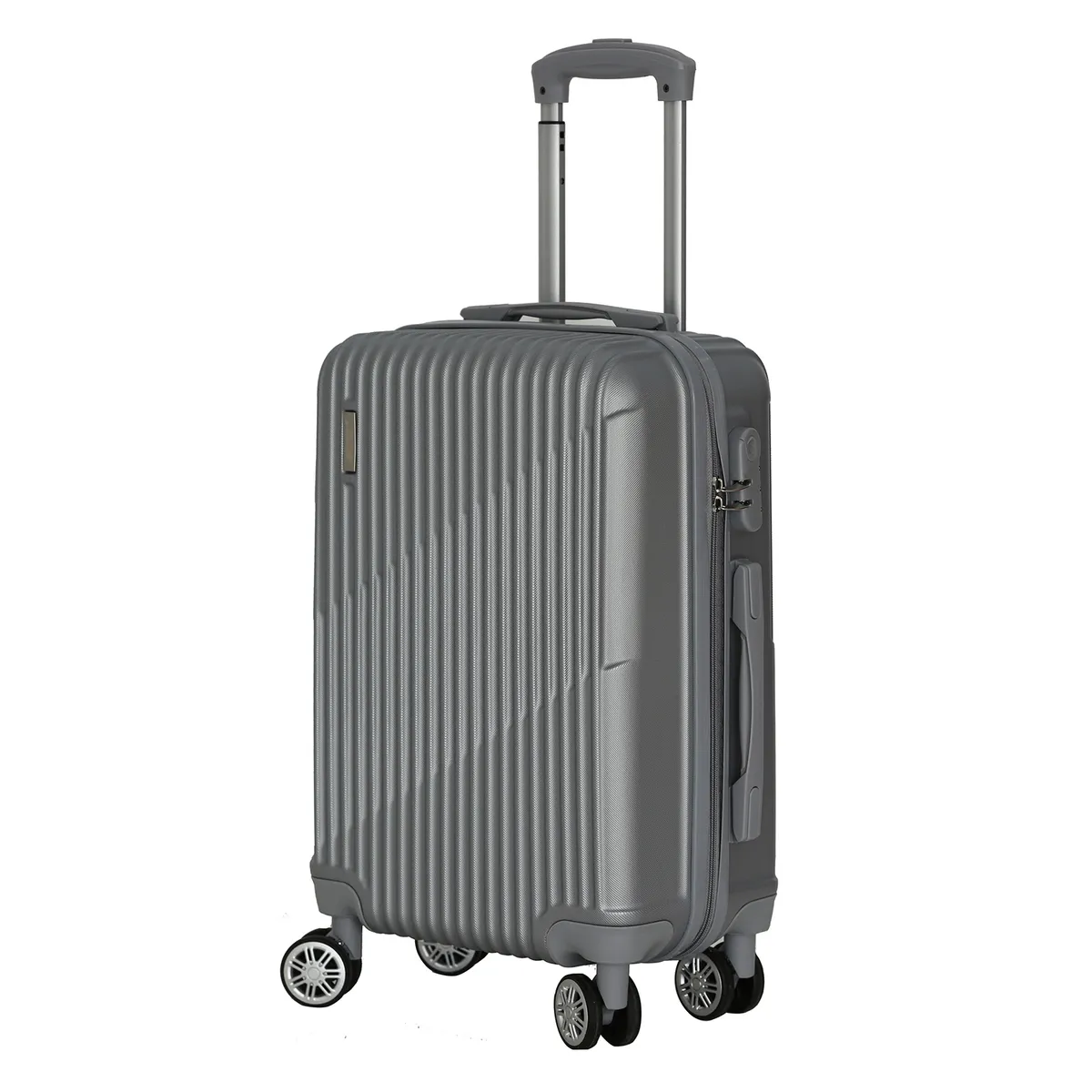 360 - Maleta Dura Adventure Plateado Cabinera