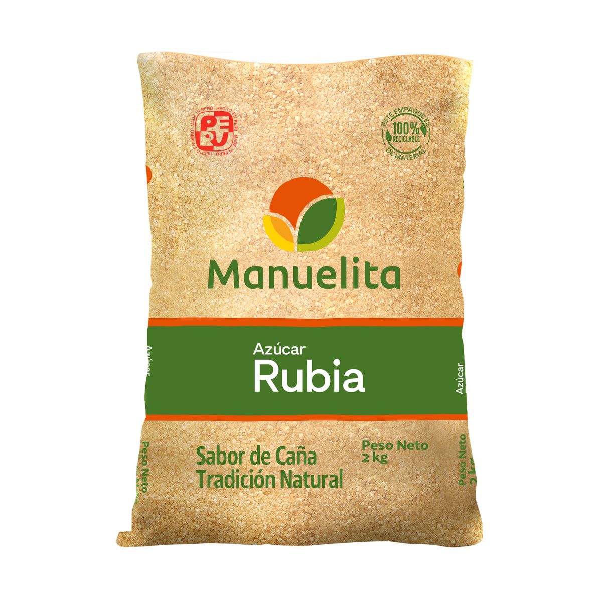 MANUELITA - Azúcar Rubia Manuelita Bolsa 2 Kg