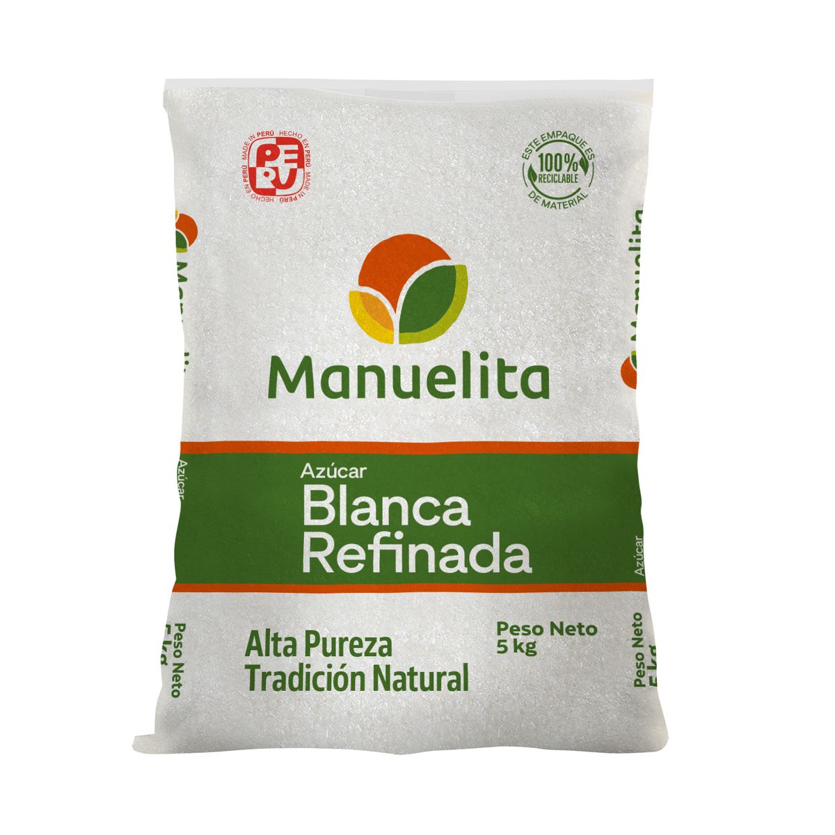 MANUELITA - Azúcar Blanca Manuelita Bolsa 5 Kg