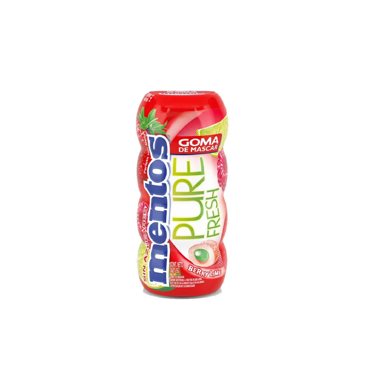 MENTOS - Mentos Pocket Gomas Frutos Rojos 30 g