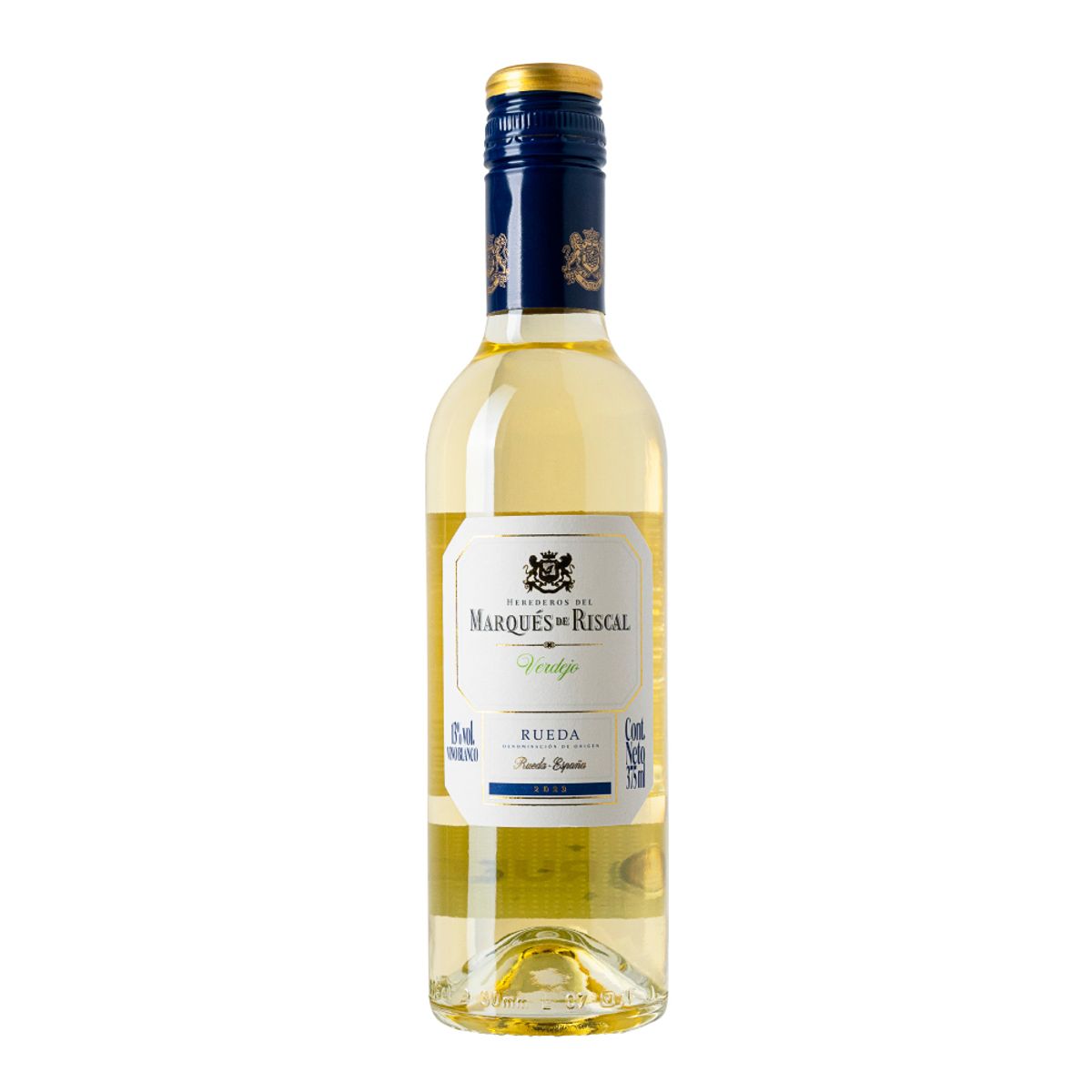 MARQUES DE RISCAL - Vino Blanco Marques de Riscal Blanco Rueda Botella 375 mL